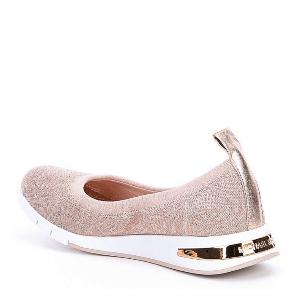 Michael kors upton rose gold ballet flats - Picture 2 of 5